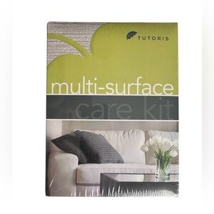 New Tutoris multi-surface care kit for fabric, leather and wood surfaces